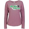 3077 Ladies' Extra Soft Tri-Blend Longsleeve Thumbnail